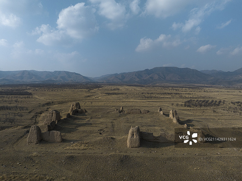 阳原县胡家台古堡图片素材