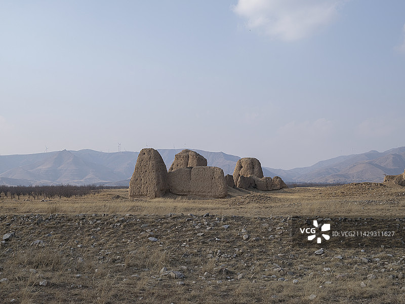 阳原县胡家台古堡图片素材