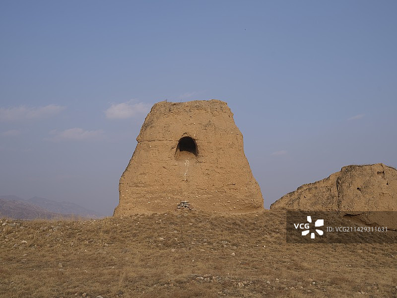 阳原县胡家台古堡图片素材