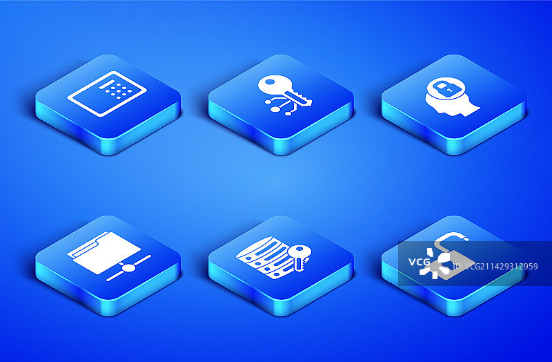 打开的挂锁安全服务器密钥安全图案图片素材