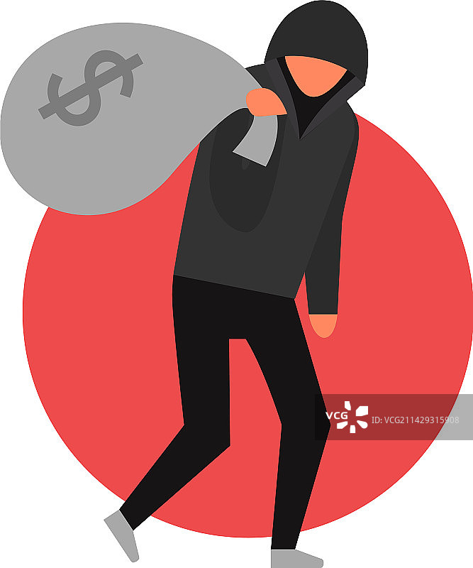 黑客盗窃资金图片素材