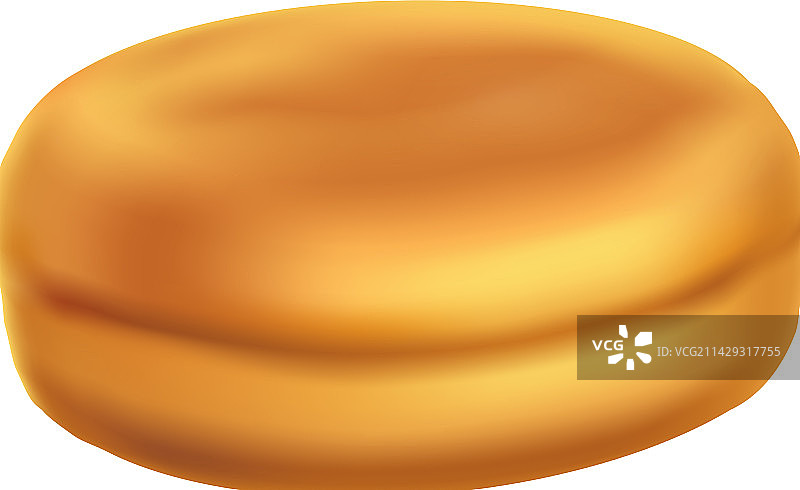 无孔甜甜圈图片素材