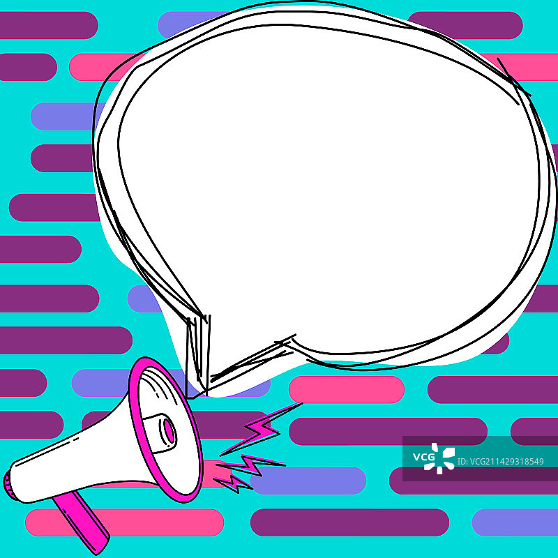 喇叭播报重要信息图片素材