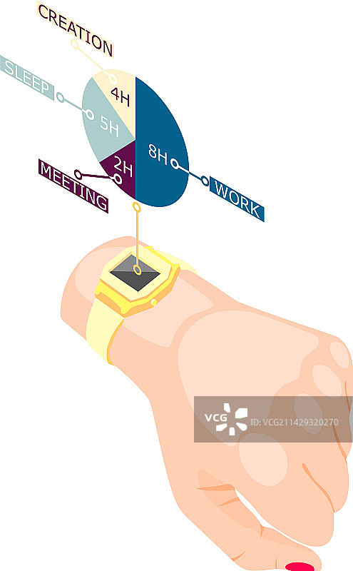 每日时间平衡图片素材