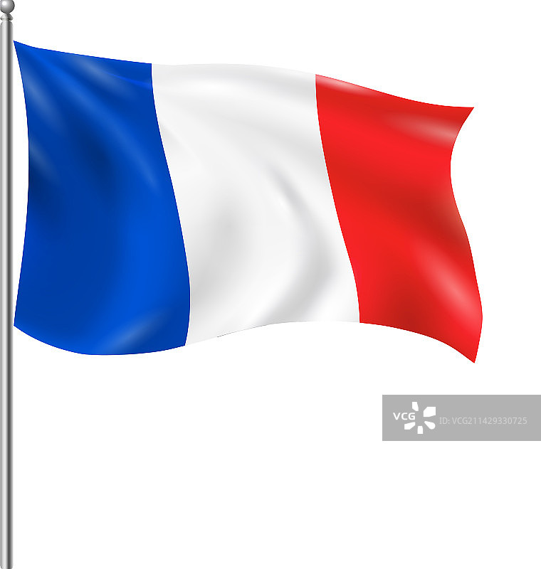 法国国旗组成图片素材