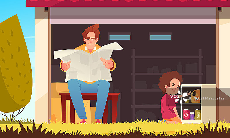 儿童危险卡通图片素材