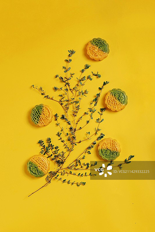 月饼的春天图片素材