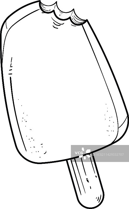 冰淇淋食品涂鸦图片素材