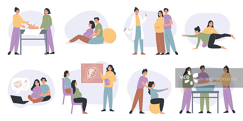 孕期课程图片素材