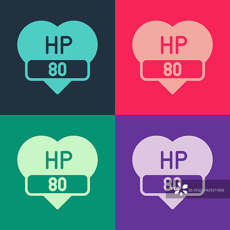 波普艺术风格游戏机吧台图标图片素材