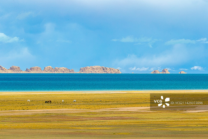 色林措风光图片素材