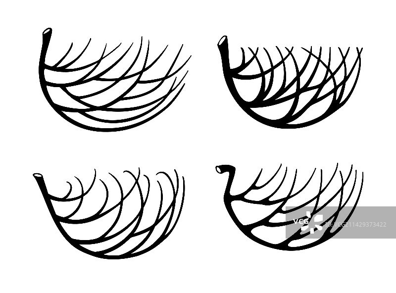 鸟巢Logo图标合集图片素材