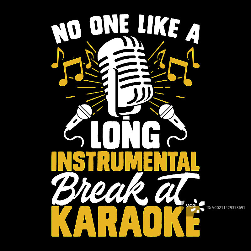 卡拉OK复古音乐家T恤设计图片素材