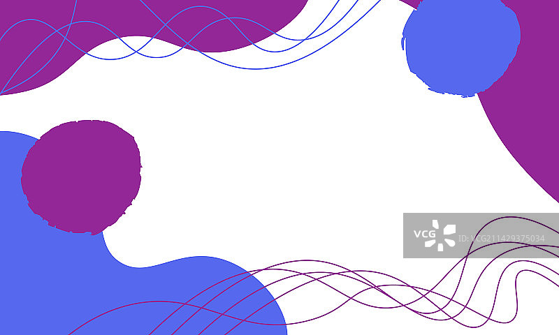 蓝色和紫色的时尚抽象背景图片素材