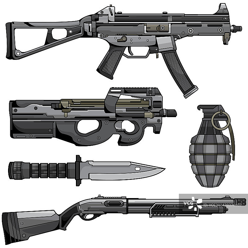 军用步枪合集图片素材