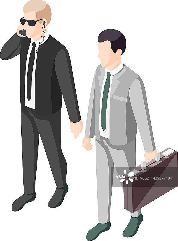 政治人物安保2.5D构图图片素材