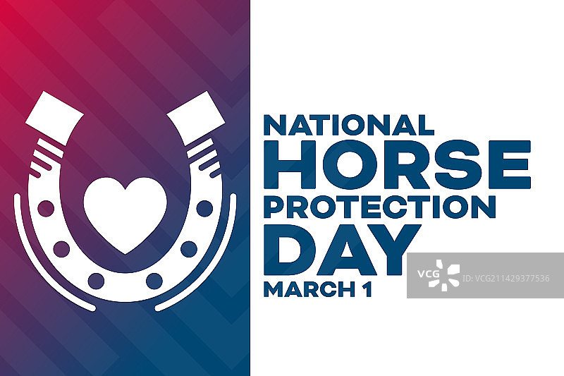 国家保护马匹日3月1日图片素材