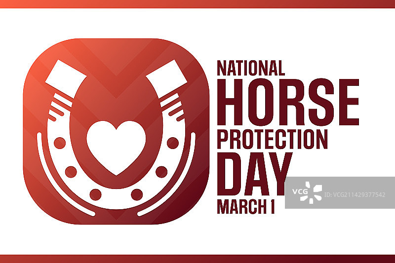 国家保护马匹日3月1日图片素材