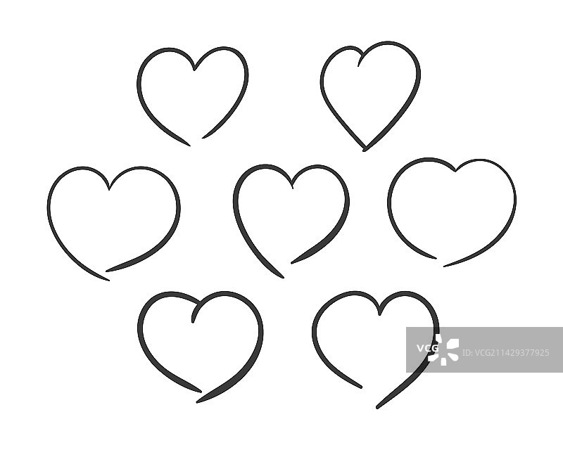 心形图案合集图片素材