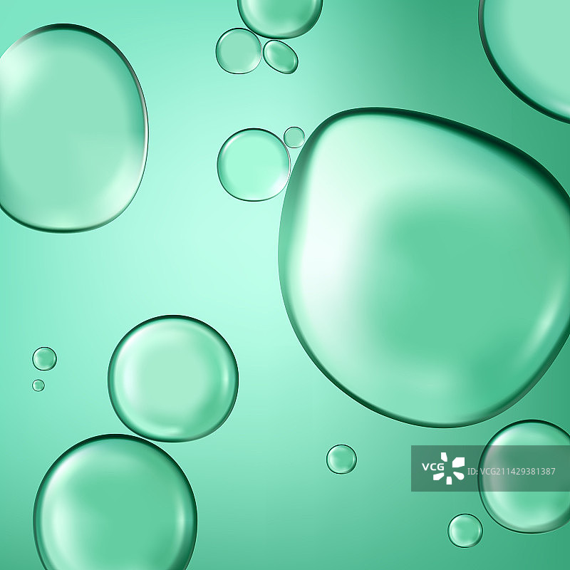 逼真微距美容化妆品透明凝胶图片素材