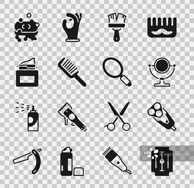 刀片剃须刀电动刀片圆形化妆品图片素材