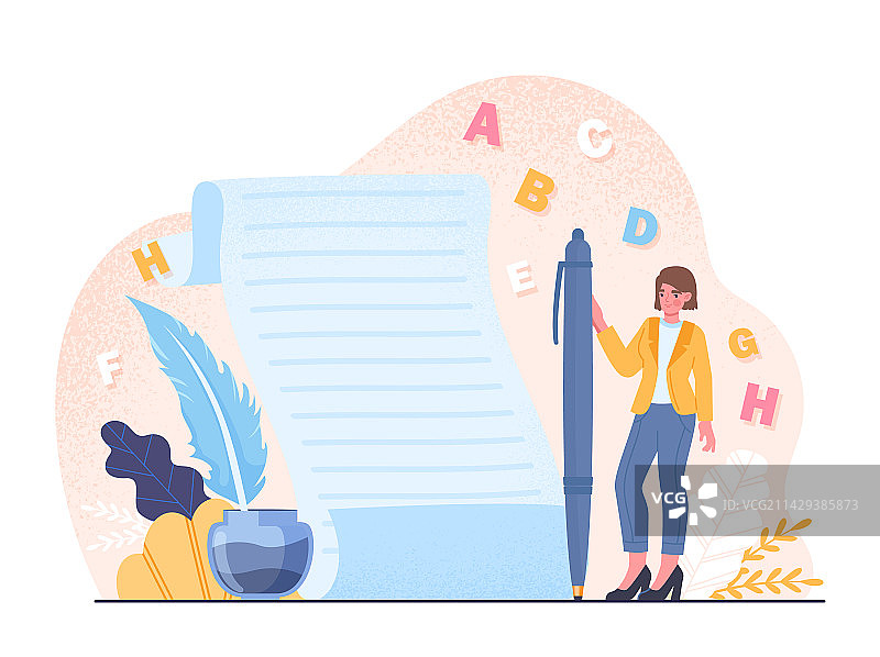 专业文案概念图片素材