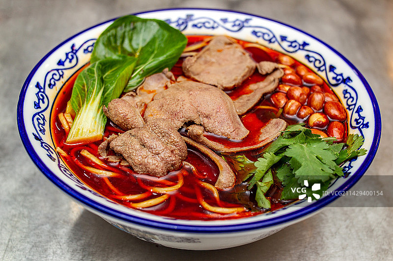 四川省成都市美食特色面条图片素材