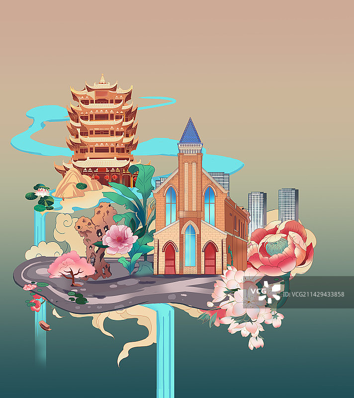 武汉园博园图片素材