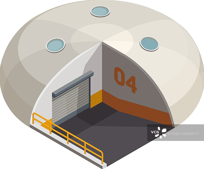 火星模块2.5D组合图片素材