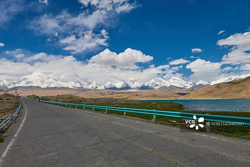 红旗拉普公路美景图片素材