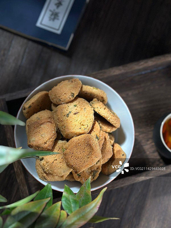 葱油饼图片素材