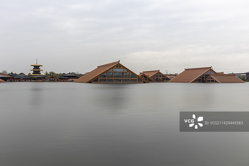 上海松江广富林遗址图片素材