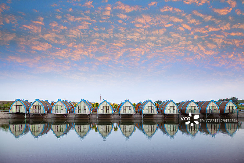 河北省唐山市渤海“月坨岛”图片素材