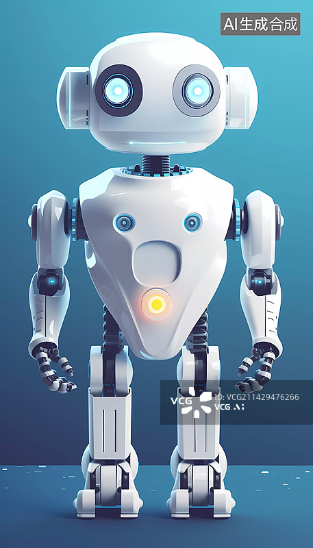 【AI数字艺术】智能机器人系列图片素材