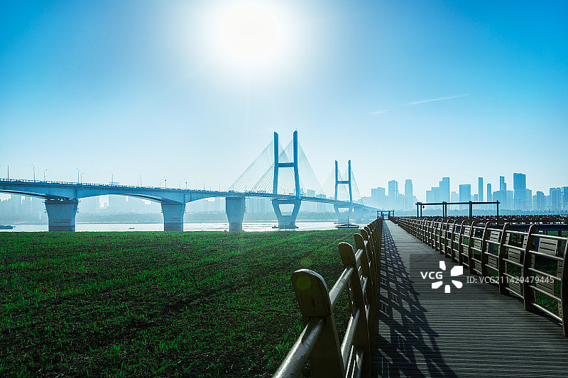 跨江大桥图片素材