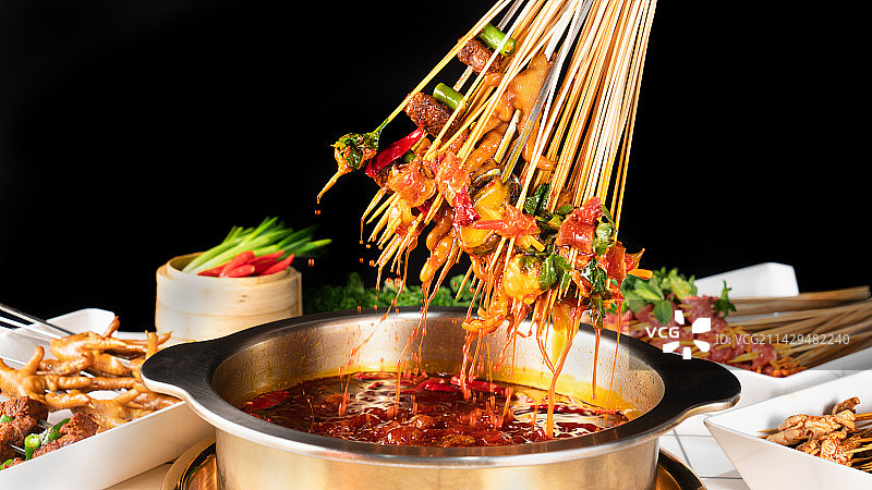 火锅串串店 菜品图片图片素材