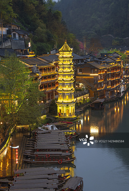 凤凰古镇图片素材