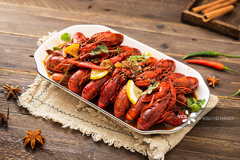 美味的小龙虾图片素材