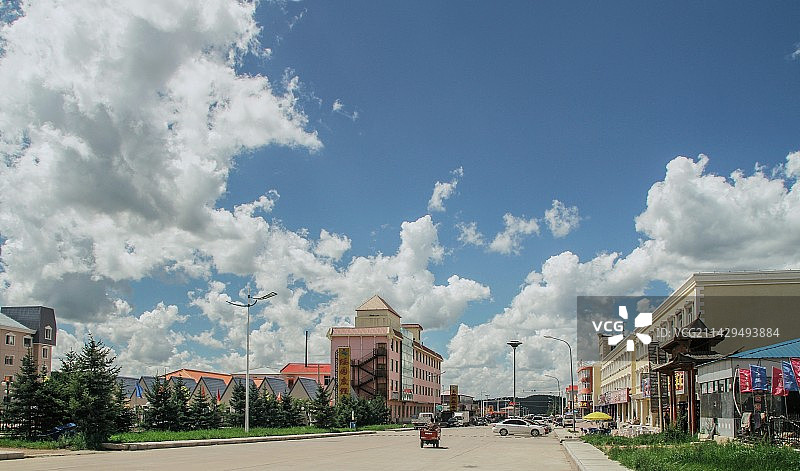 御道口草原森林风景区宾馆大酒店图片素材