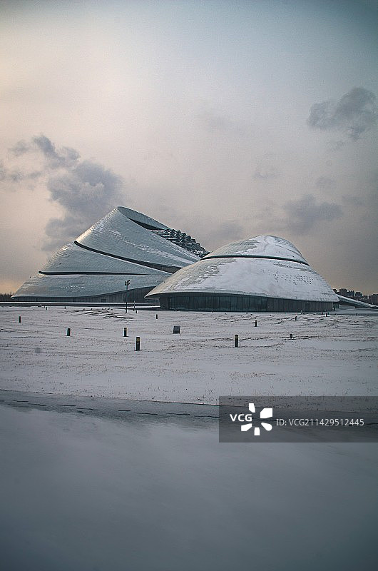 哈尔滨大剧院图片素材