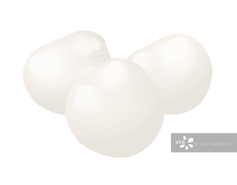 马苏里拉奶酪圆块图片素材