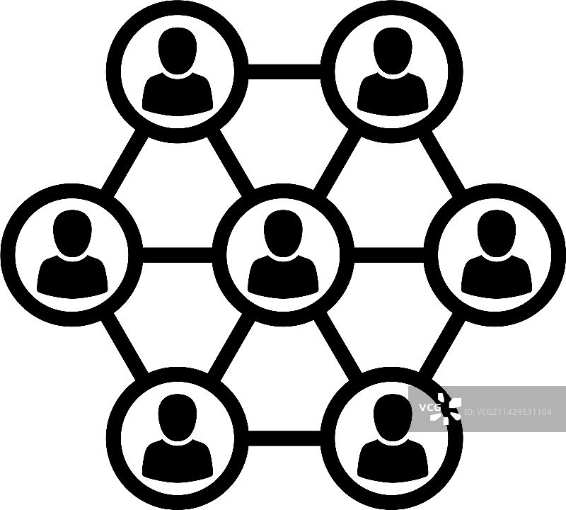 社交人脉网络图片素材