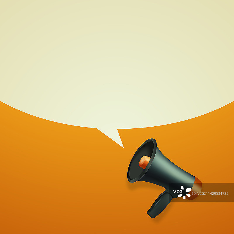 逼真3D简约黑色喇叭图片素材