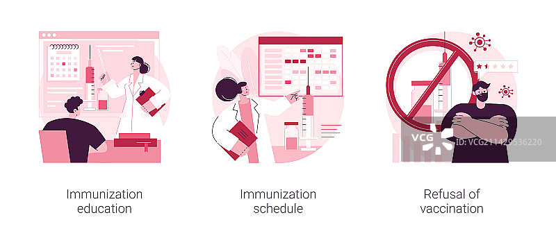 公共卫生抽象概念图片素材