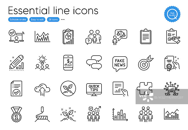 Web教程组人群和图表图形线图片素材