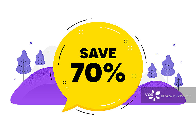 七折优惠促销图片素材