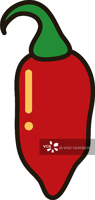 香辣辣椒图标图片素材