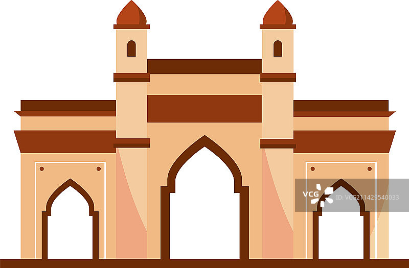 印度寺庙图标图片素材