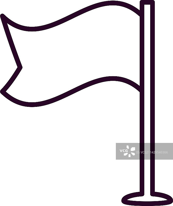 旗帜图钉图标图片素材