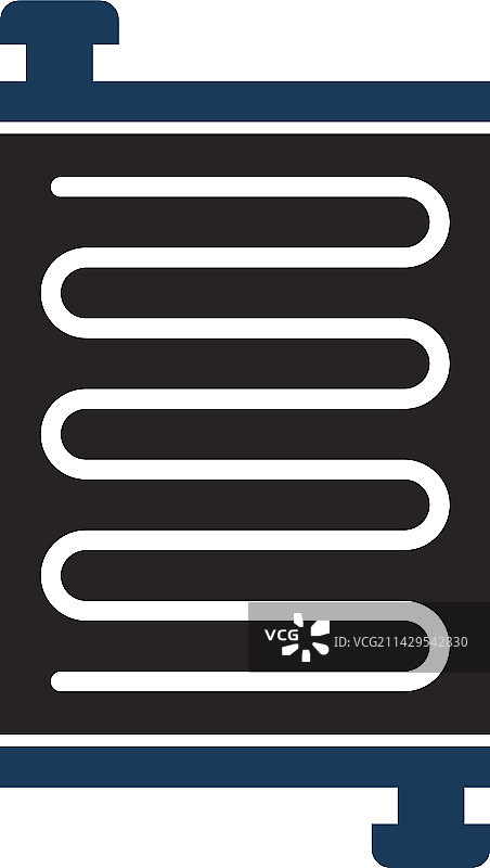 汽车散热器图标图片素材